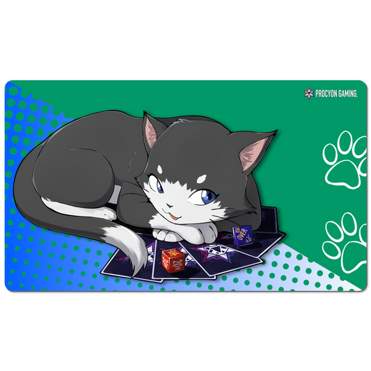 Card Cat Mat - Aqua Terra